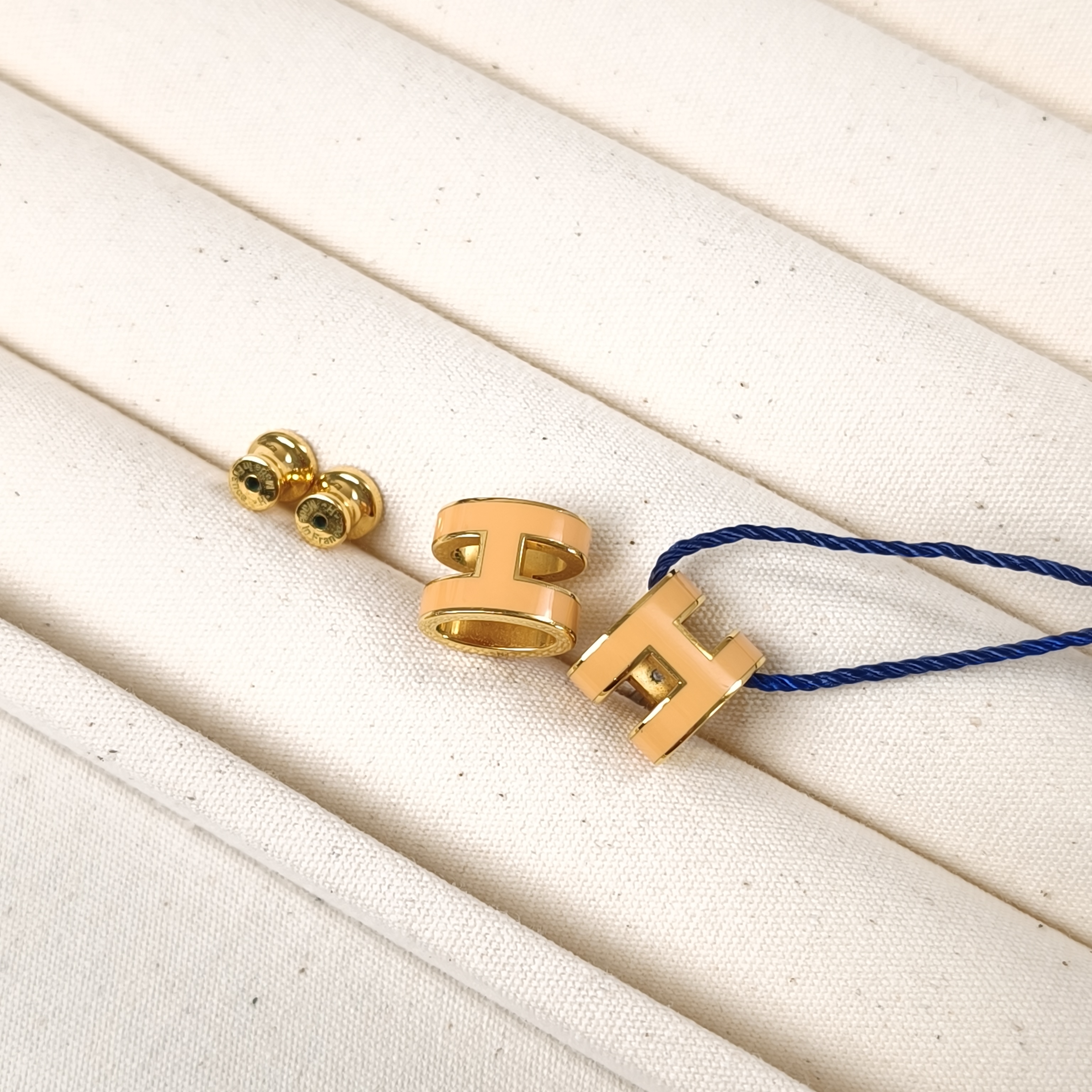 Hermès Earrings Pop HE arrings Yellow Large — cover view 5 of 8