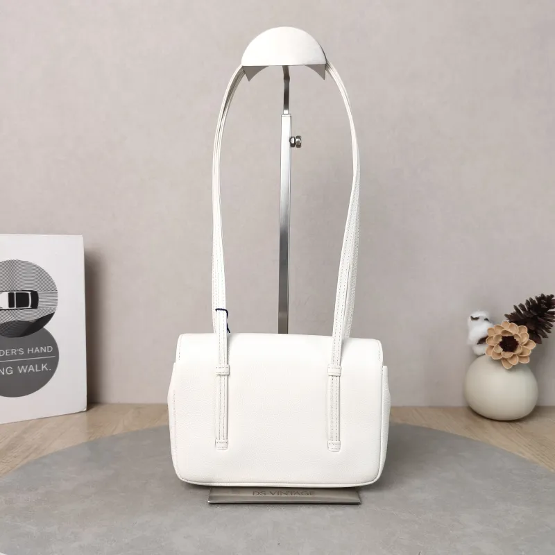 Chanel Top Handle Bag preppy coco White Calfskin Mini 17 × 5 × 11.4 cm — cover view 2 of 6