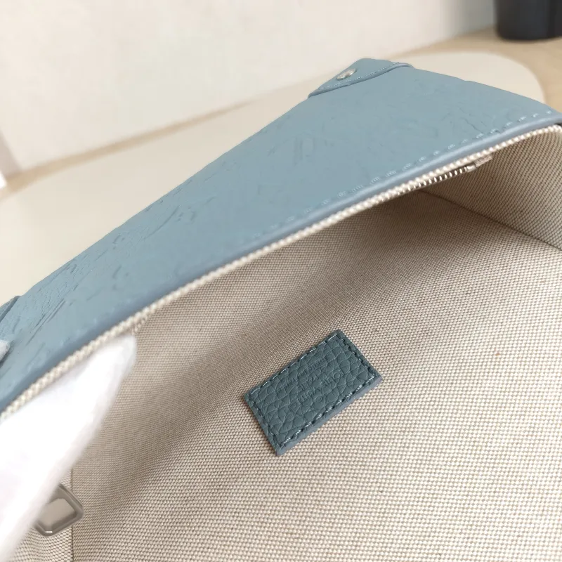 Louis Vuitton Crossbody Bag Steamer Box Green Calfskin Mini 18 × 6.5 × 11 cm — detail view 3 of 13