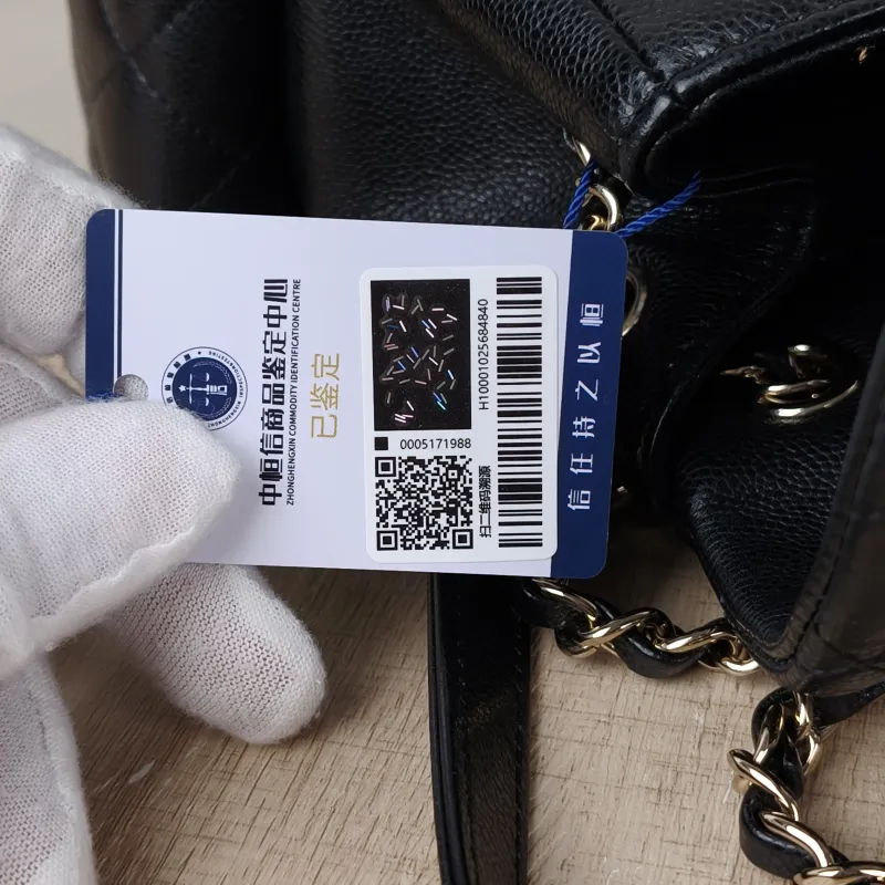 Chanel Backpackduma Black Calfskin Small18 × 9.5 × 19 cm — detail view 5 of 16