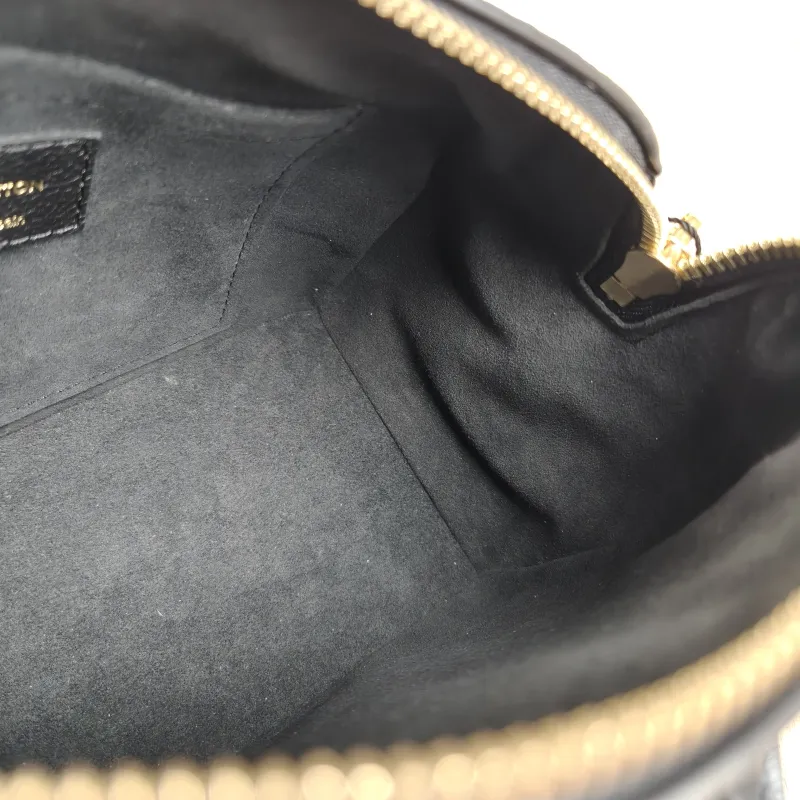 Louis Vuitton Crossbody Bag Speedy20 Black Monogram Empreinte Embossed Calfskin Small 20.5 × 12 × 13.5 cm — detail view 4 of 10