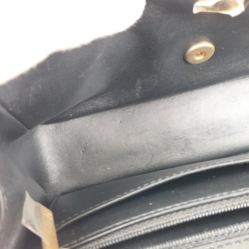 Chanel Crossbody Bag cf Black Lambskin One Size 23.5 × 7 × 14.5 cm Microchip Edition — detail view 3 of 14