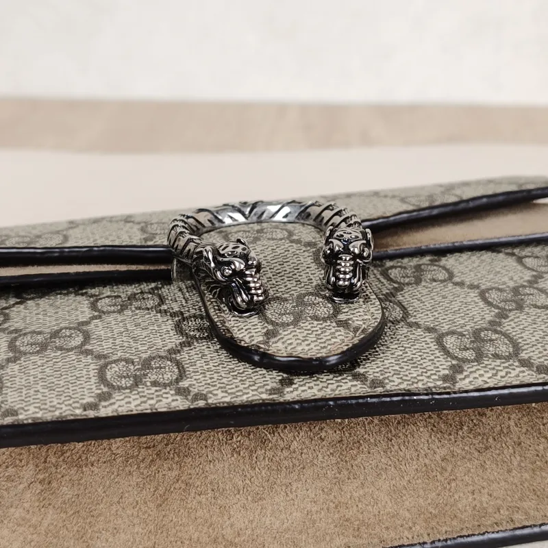 GUCCI Crossbody Bag Dionysus Monogram PV Cmini16.5 × 4.5 × 10 cm — detail view 9 of 14