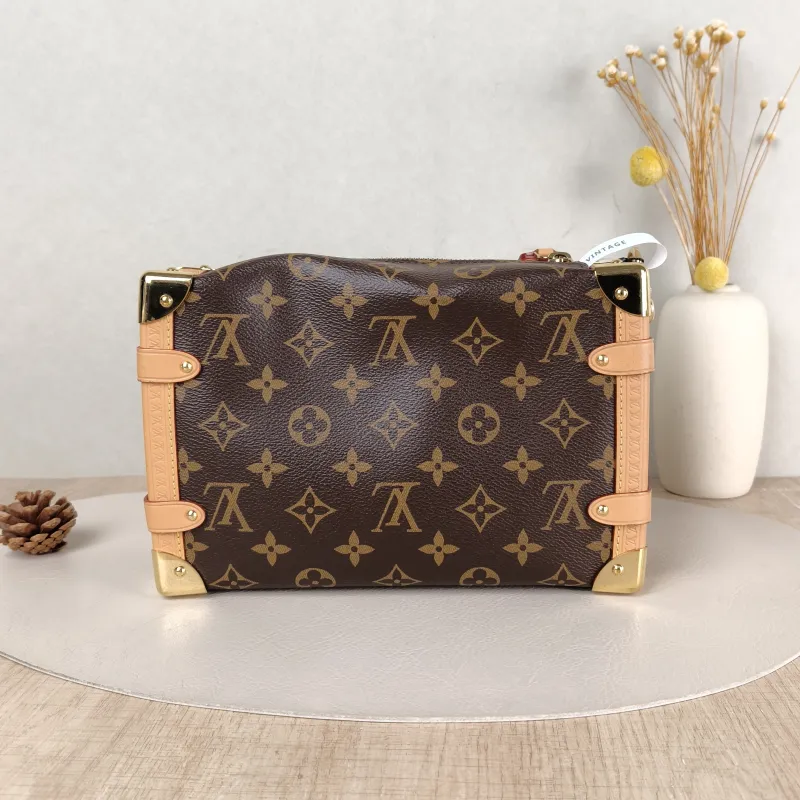 Louis Vuitton Crossbody Bag Side Trunk Box Monogram PVC Medium 23.5 × 8.5 × 16 cm — cover view 2 of 5