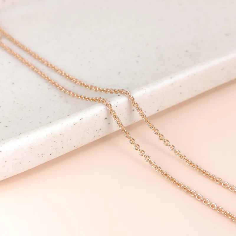 Bvlgari Necklace B.ZERO1Collection Necklace Rose Gold 18KR ose Gold Small 45cm — cover view 2 of 10