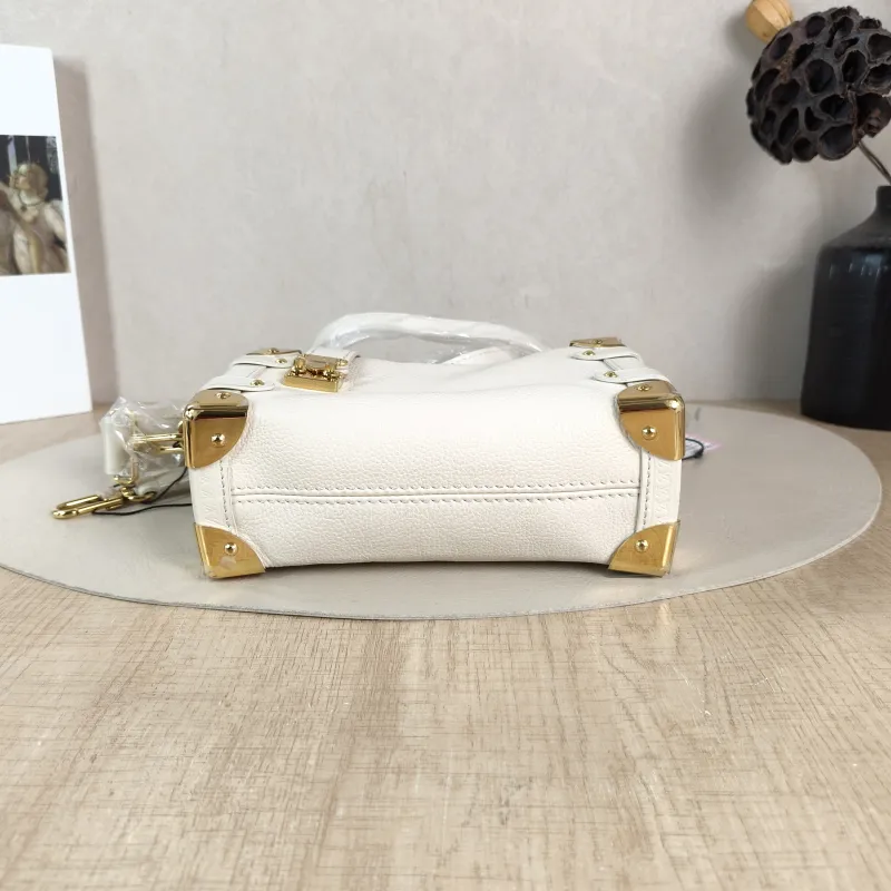 Louis Vuitton Crossbody Bag Side Trunk Box Calfskin Small 19 × 7.5 × 12.5 cm — cover view 4 of 5