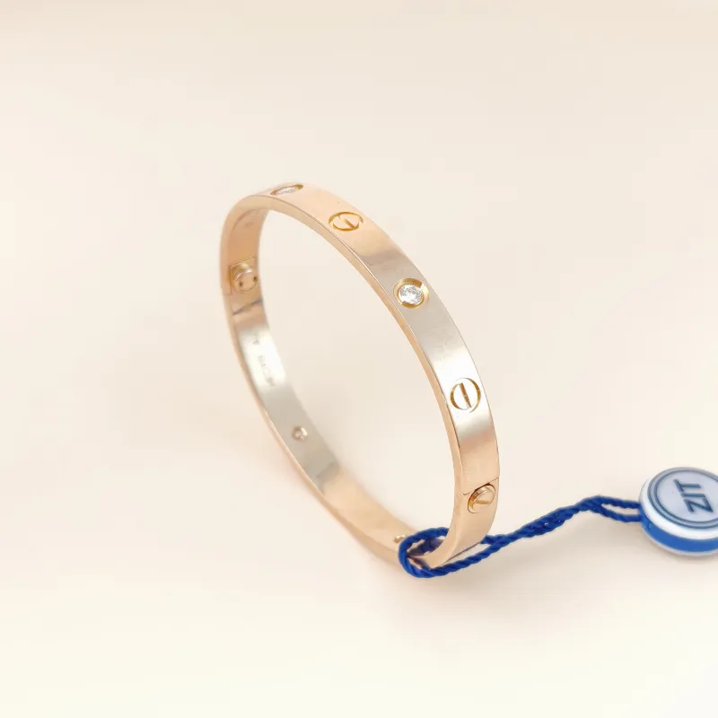 CARTIER Bangle Love Collection Bangle Rose Gold Diamond18KR ose Gold Edition 17 — cover view 9 of 11