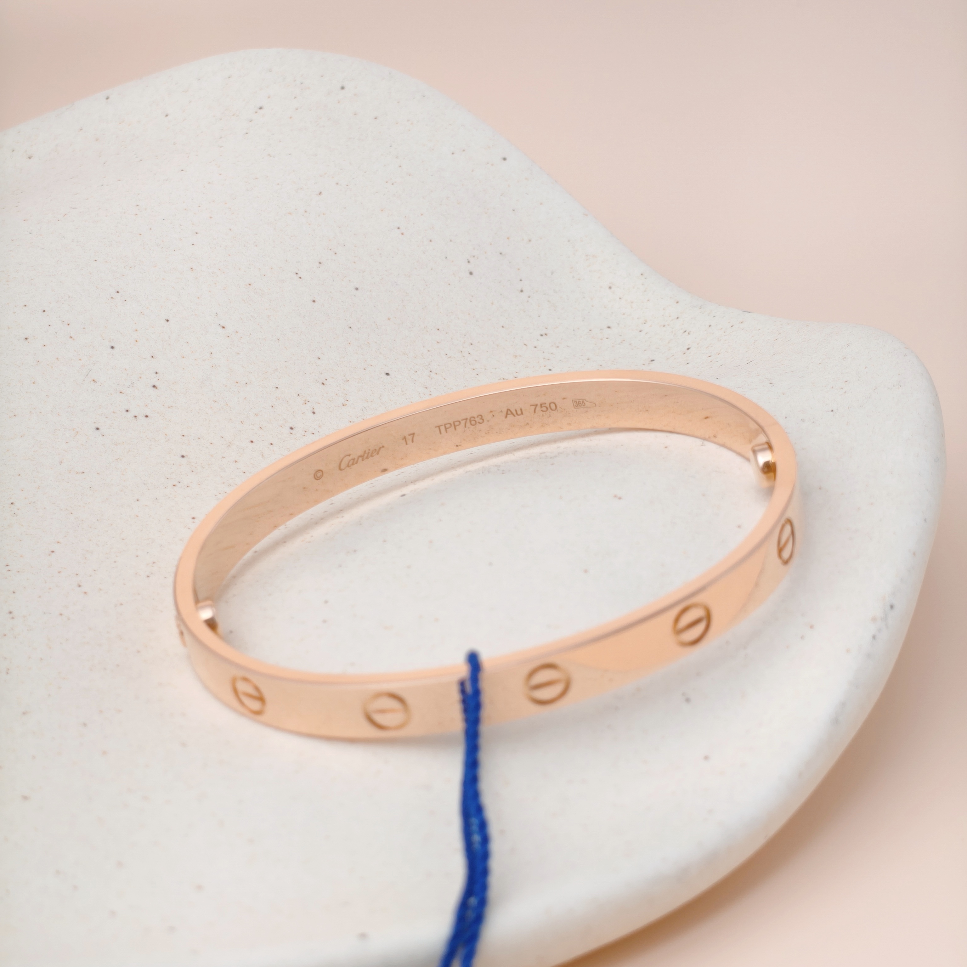 CARTIER Bangle LOVE Bangle 18KR ose Gold Rose Gold 18KR ose Gold17 US 4.8 — cover view 11 of 11