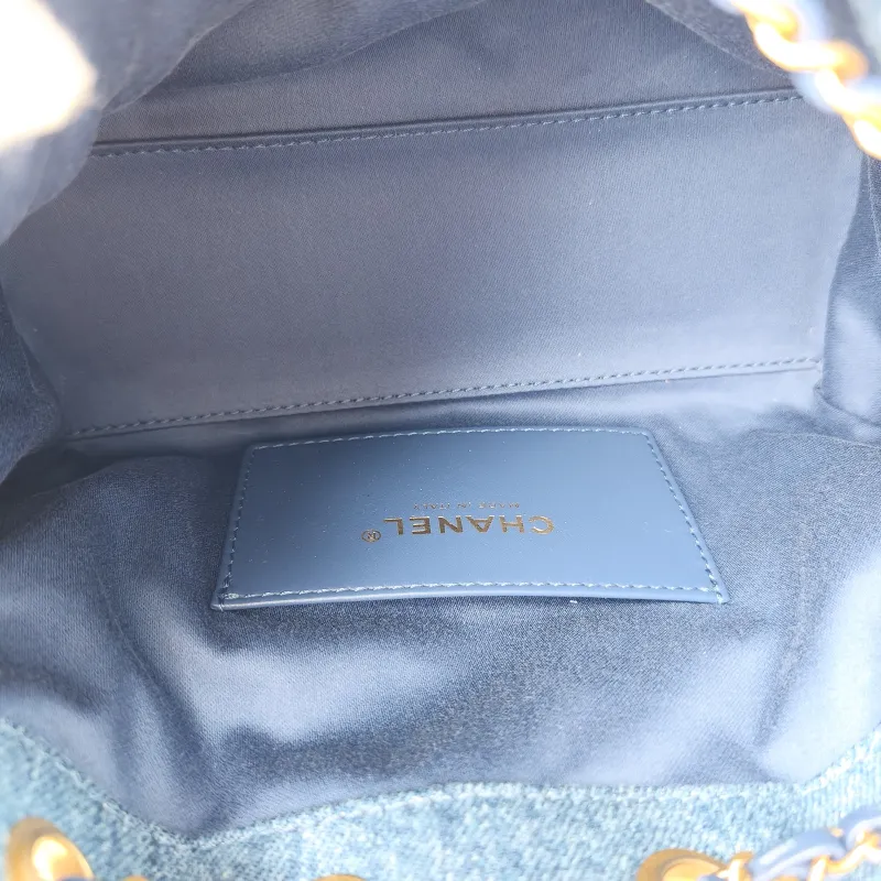 Chanel Crossbody Bag 25Bag Blue Mini 22 × 12.5 × 20 cm — detail view 3 of 12