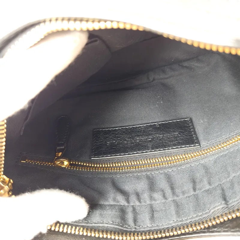 BALENCIAGA Shoulder Bag Black Lambskin 23 × 5 × 14.5 cm — detail view 8 of 11