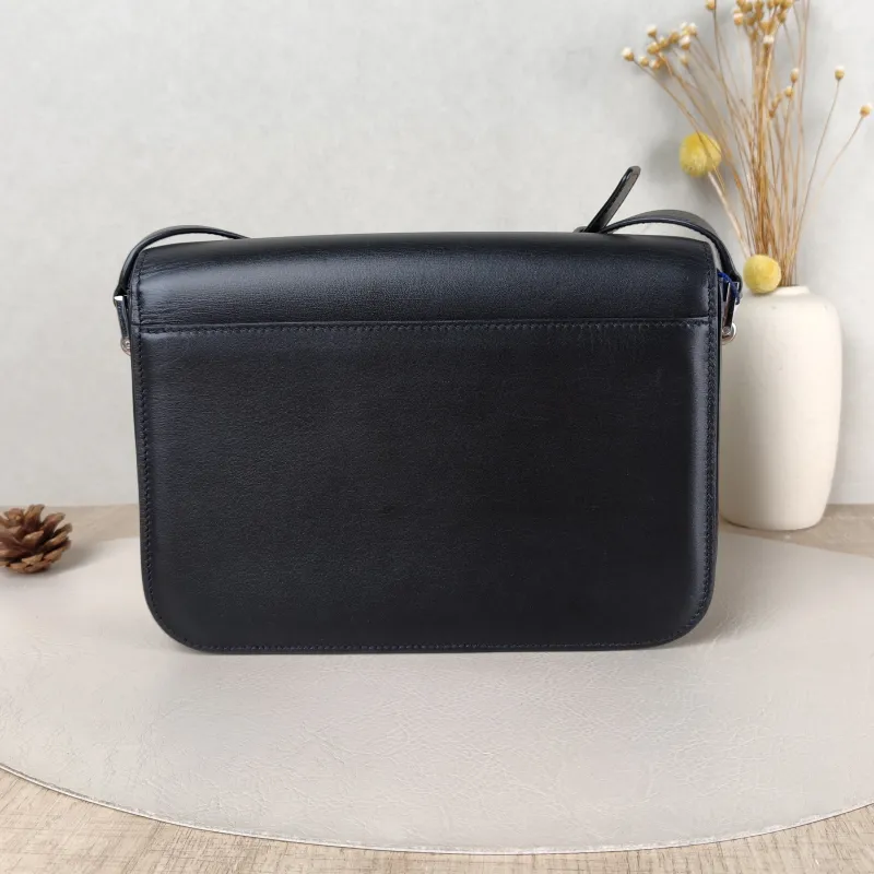 SAINT LAURENT Crossbody Bag LE Pave Shoulder Bag Black Calfskin One Size 24 × 7 × 17 cm — cover view 4 of 5