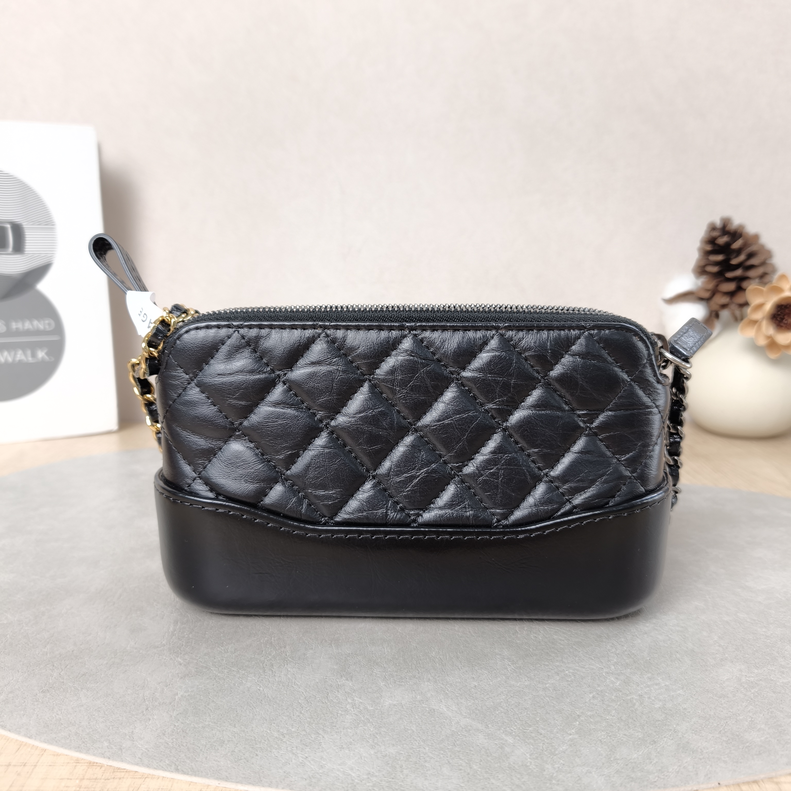 Chanel Crossbody Bag Gabrielle Gabrielle Bag Black Calfskinmini19 × 4 × 10 cm — cover view 4 of 5