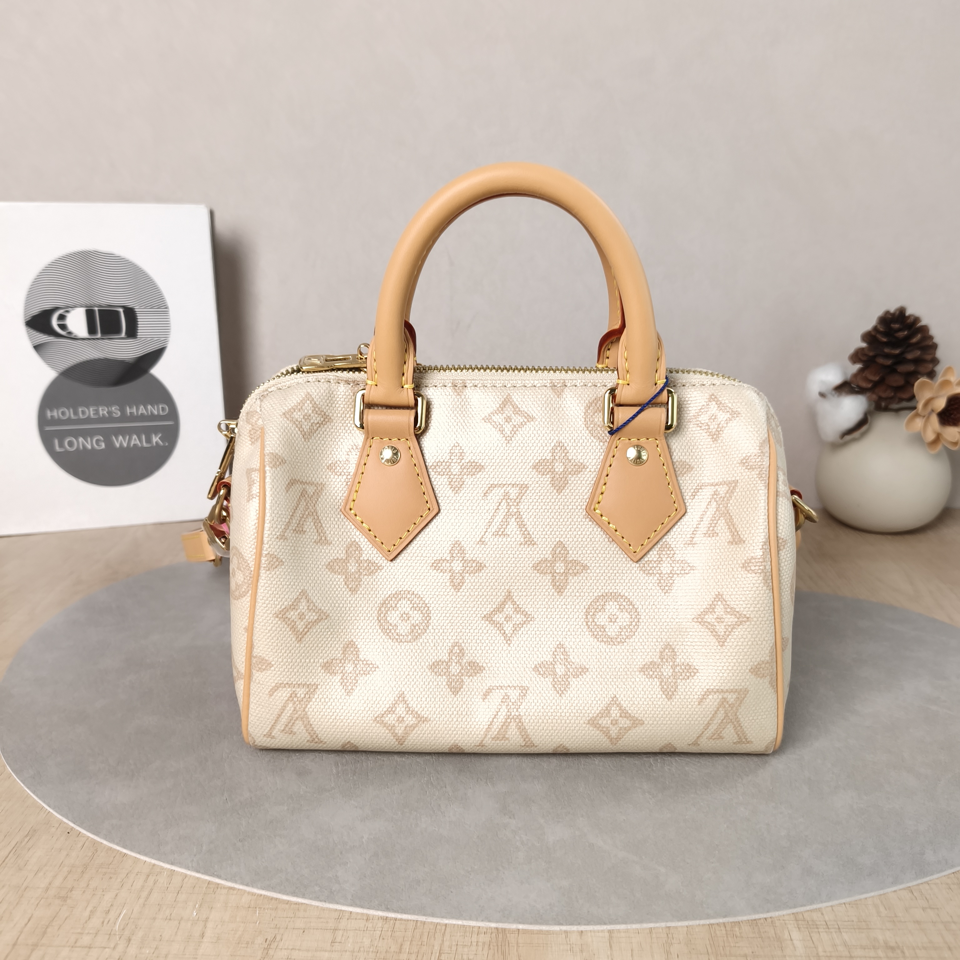Louis Vuitton Crossbody Bag Speedy20Brown Colorblock PVC One Size20.5 × 12 × 13.5 cm — cover view 3 of 6