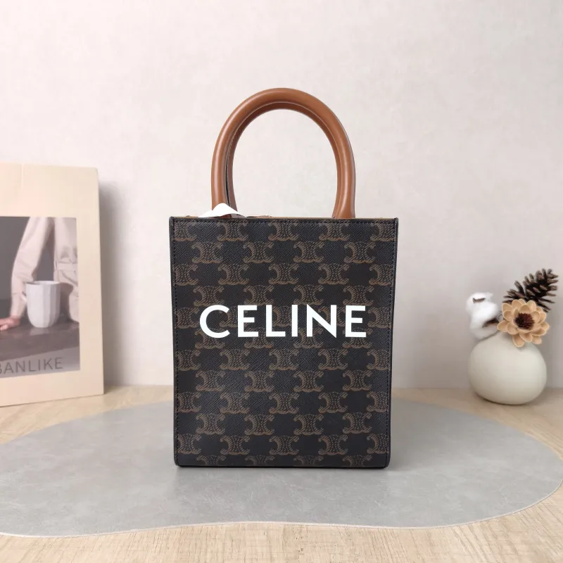 CELINE Crossbody Bag CABAS Mini Monogram PVC Mini 17 × 4 × 20.5 cm
