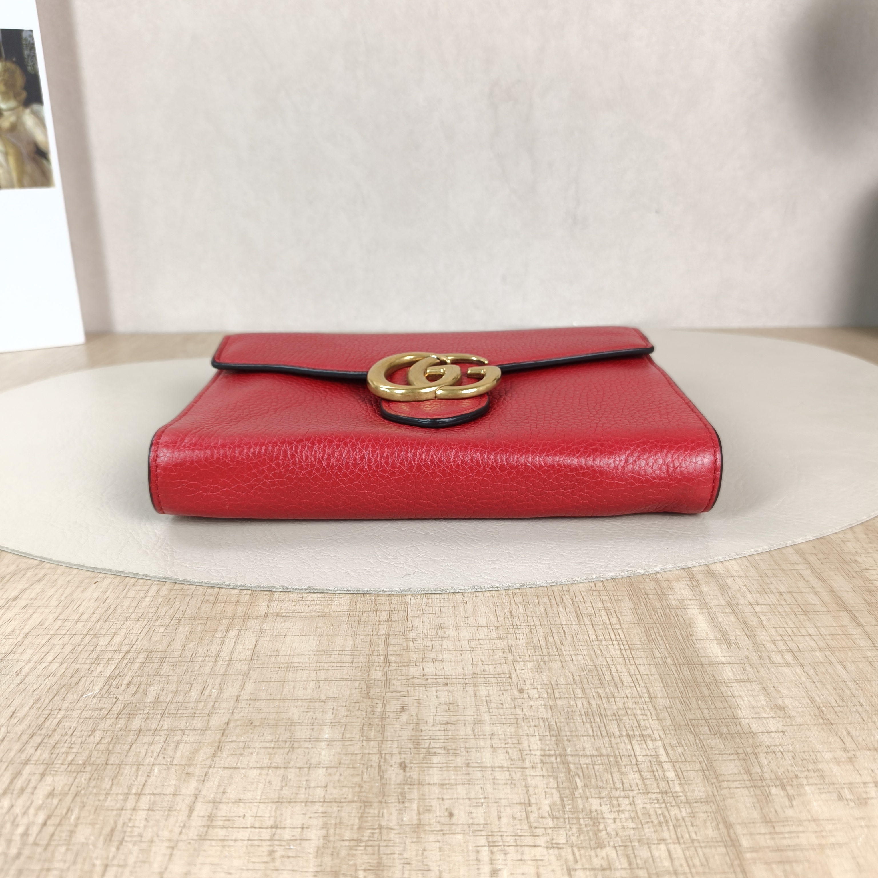 GUCCI Crossbody Bag g Collection Red Calfskin Small20 × 9 × 16 cm — cover view 2 of 5