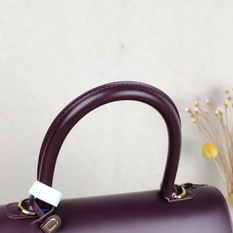 DELVAUX Top Handle Bag Brillant Calfskin Medium 29 × 15 × 22 cm — detail view 7 of 17