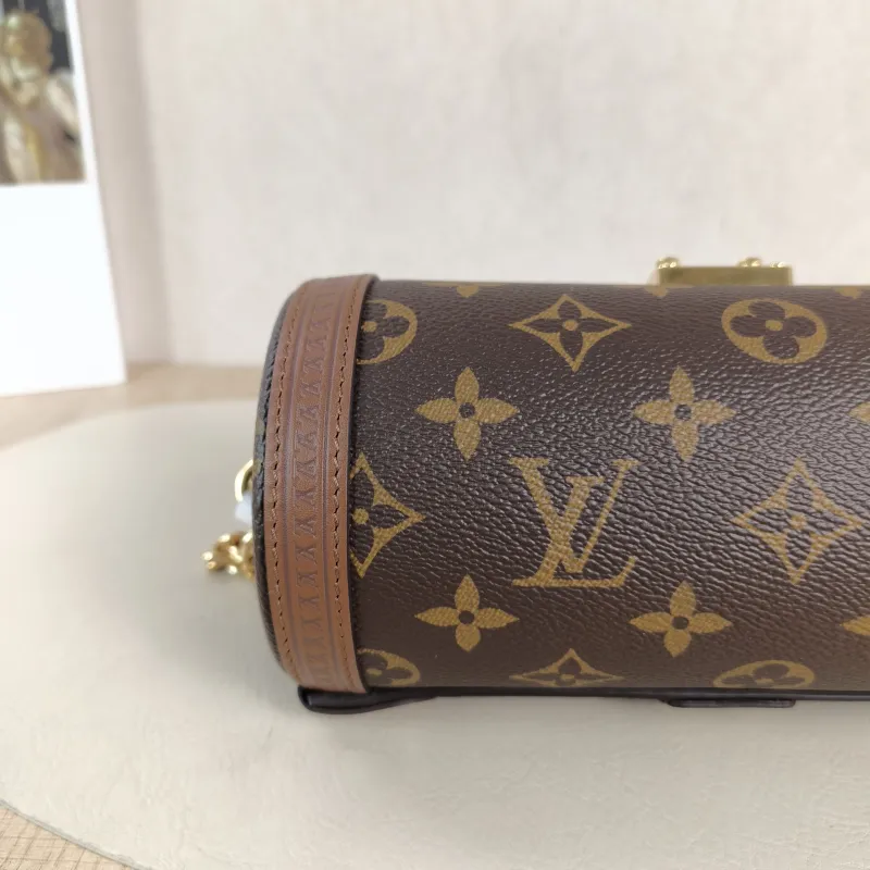 Louis Vuitton Crossbody Bag Papillon Trunk Monogram PVC Small 19 × 9 × 9 cm — detail view 8 of 11