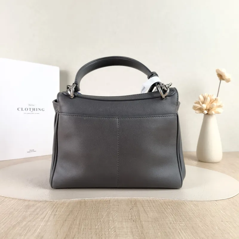 BALENCIAGA Crossbody Bag RODEO Dark Grey Calfskin Mini 23 × 10 × 17 cm — cover view 2 of 5