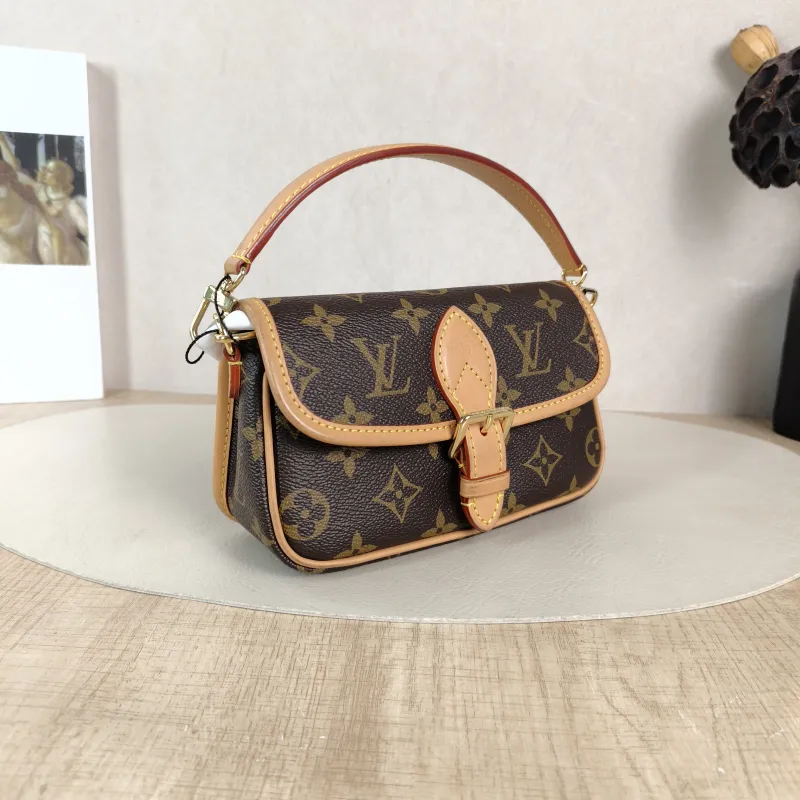 Louis Vuitton Crossbody Bag Diane Baguette Bag Monogram PVC nano 19 × 6 × 10.5 cm — cover view 5 of 6
