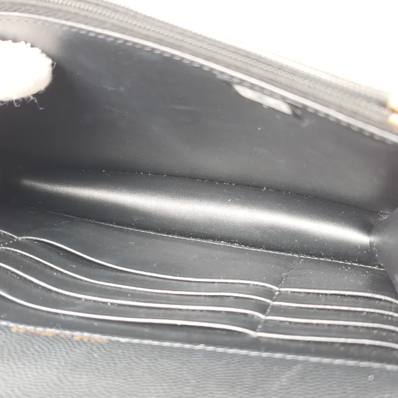 Chanel Backpack Backpack Black Grained Calfskin One Size 18.2 × 4 × 14 cm — detail view 2 of 13