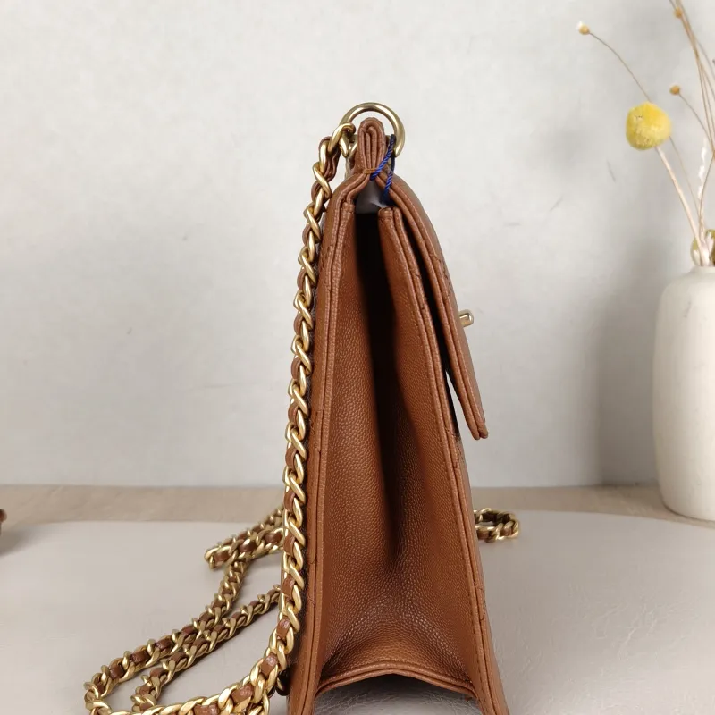 Chanel Backpack23a Backpack Brown Grained Calfskin One Size20 × 7.5 × 21 cm — detail view 2 of 13