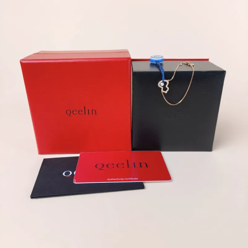 Qeelin Bracelet Wulu Collection Bracelet Rose Gold Diamond18KR ose Gold One Size 18cm — cover view 7 of 9