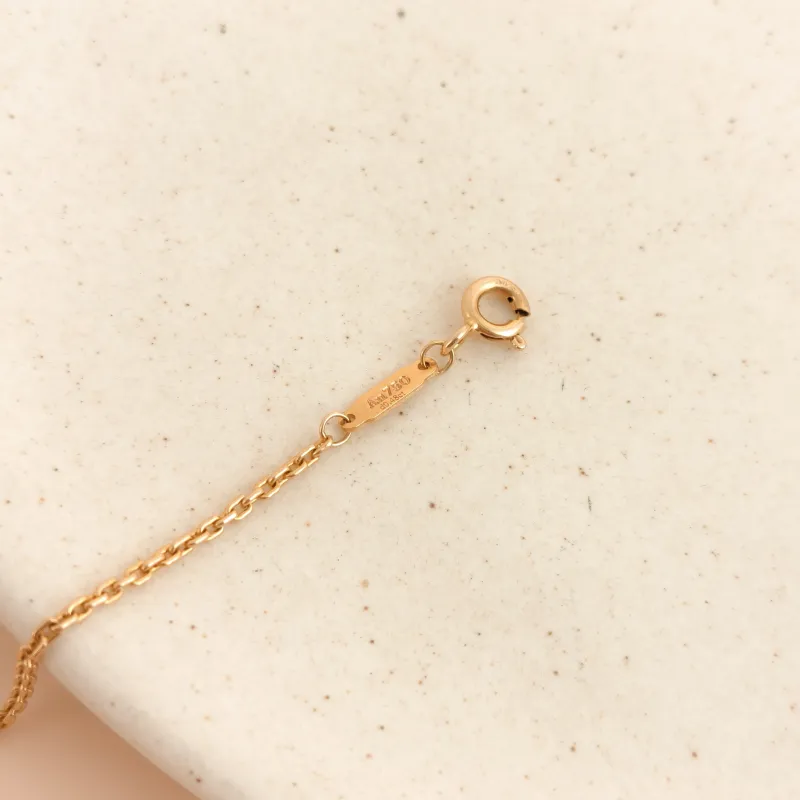 Tiffany&Co. Necklace TC ollection Smile Necklace Yellow Gold 18KY ellow Gold Diamond One Size 46cm — cover view 2 of 8