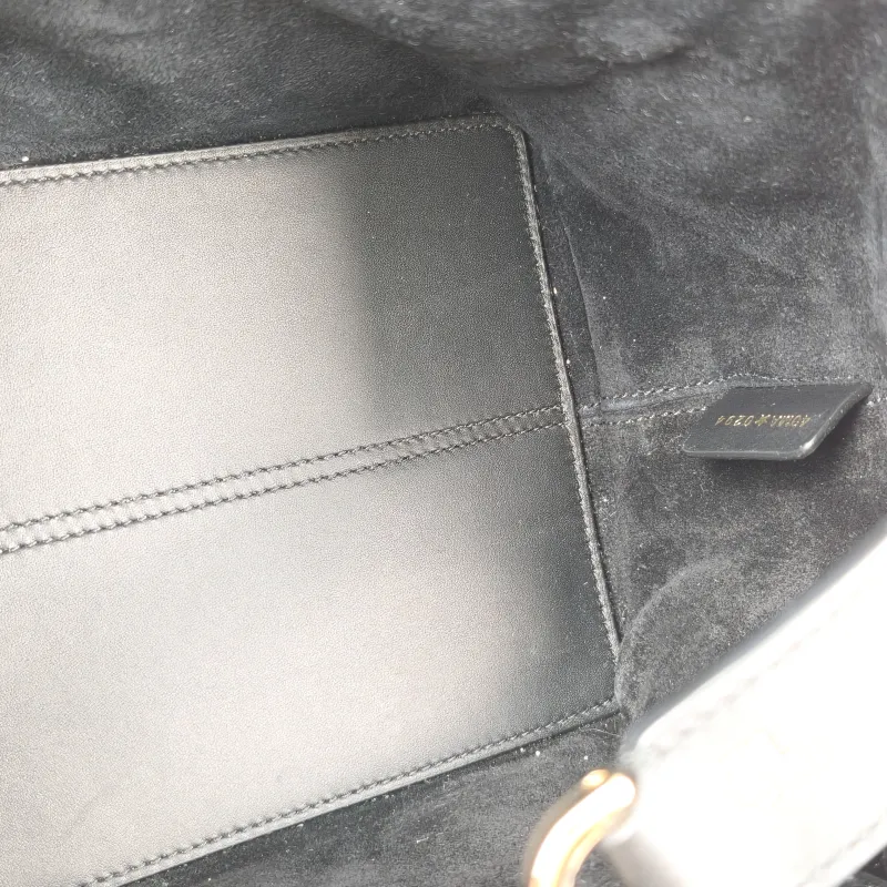DIOR Top Handle Bag TOUJOURS Black Calfskin Small23 × 12 × 15.5 cm — detail view 8 of 11