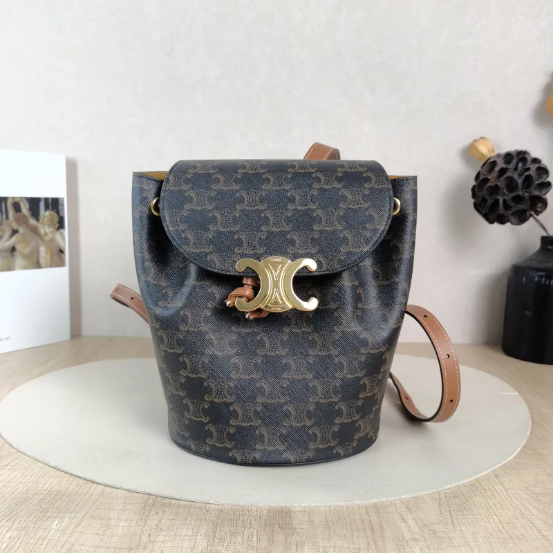CELINE Backpack BONNIE Backpack Monogram PVC One Size 18 × 13 × 25 cm