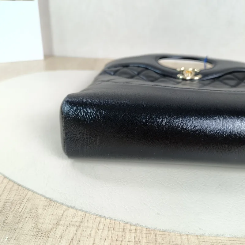 Chanel Crossbody Bag31Bag Black Waxed Leathermini23 × 5.5 × 22 cm — detail view 12 of 12