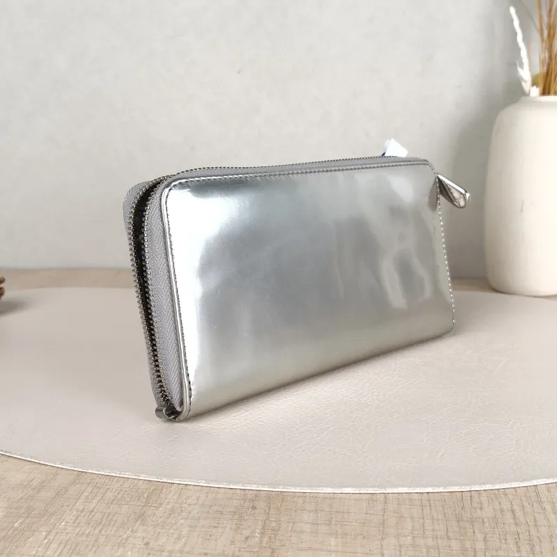 DIOR Wallet Edition Wallet Silver One Size19 × 2.5 × 10 cm — cover view 4 of 5