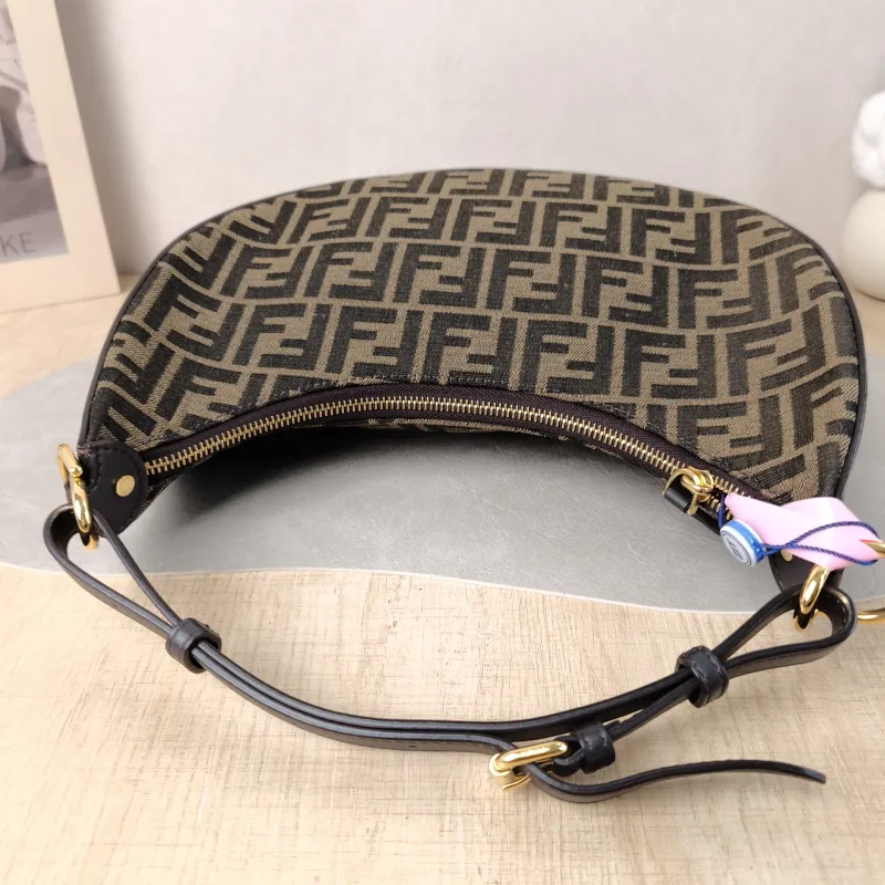 FENDI Shoulder Bag graphy Monogram Canvas Small 29 × 10 × 24.5 cm — detail view 1 of 13