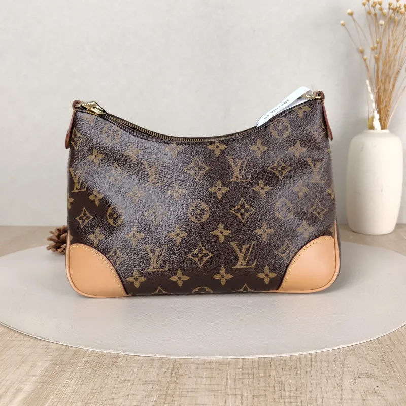 Louis Vuitton Crossbody Bag Boulogne PVC Small 26 × 9.5 × 16 cm
