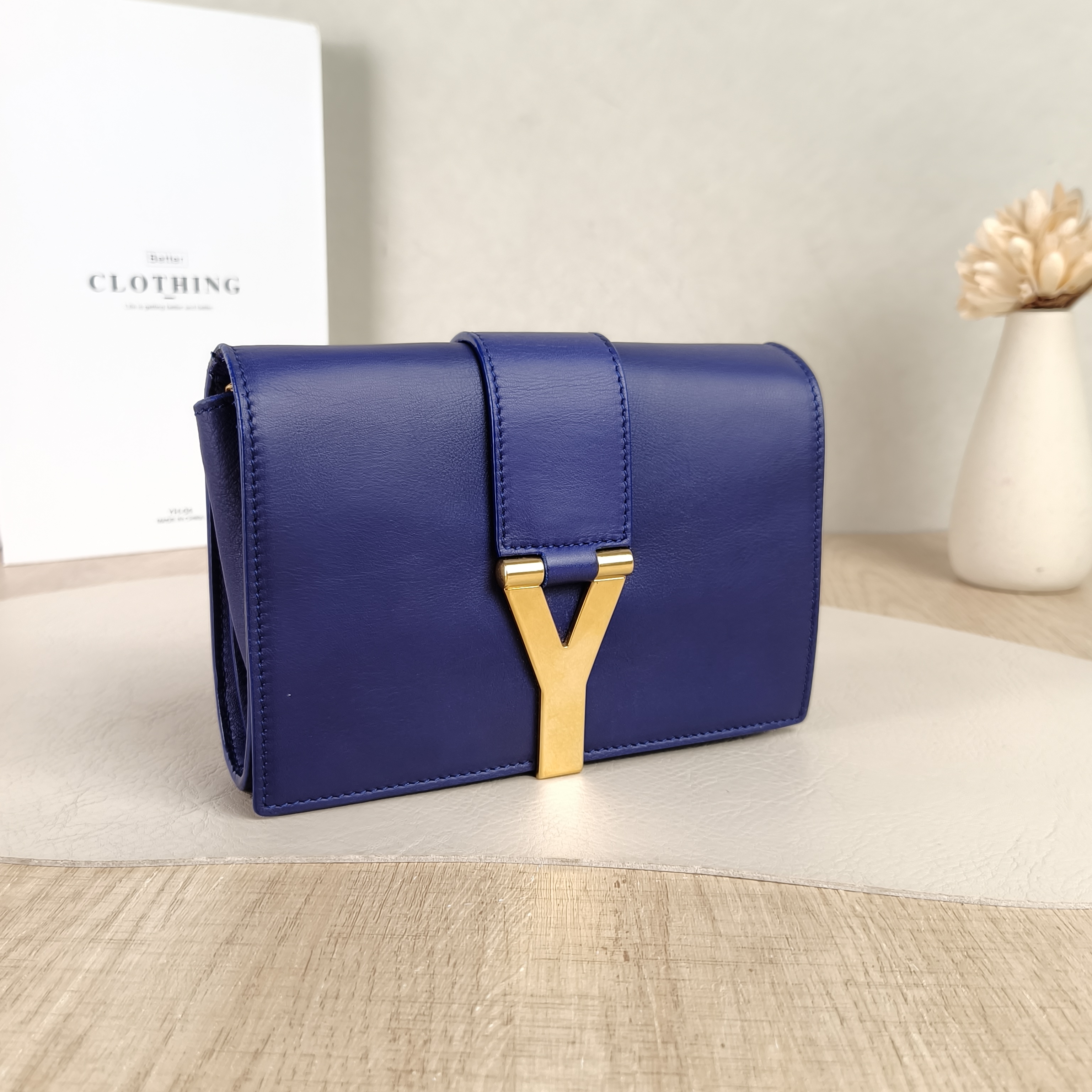 SAINT LAURENT Shoulder Bagwoc Shoulder Bag Calfskin One Size17 × 3 × 12.5 cm — cover view 3 of 5