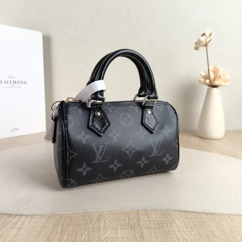 Louis Vuitton Crossbody Bag Speedy Nano Monogram PVC nano 16 × 7.5 × 10 cm — cover view 3 of 5