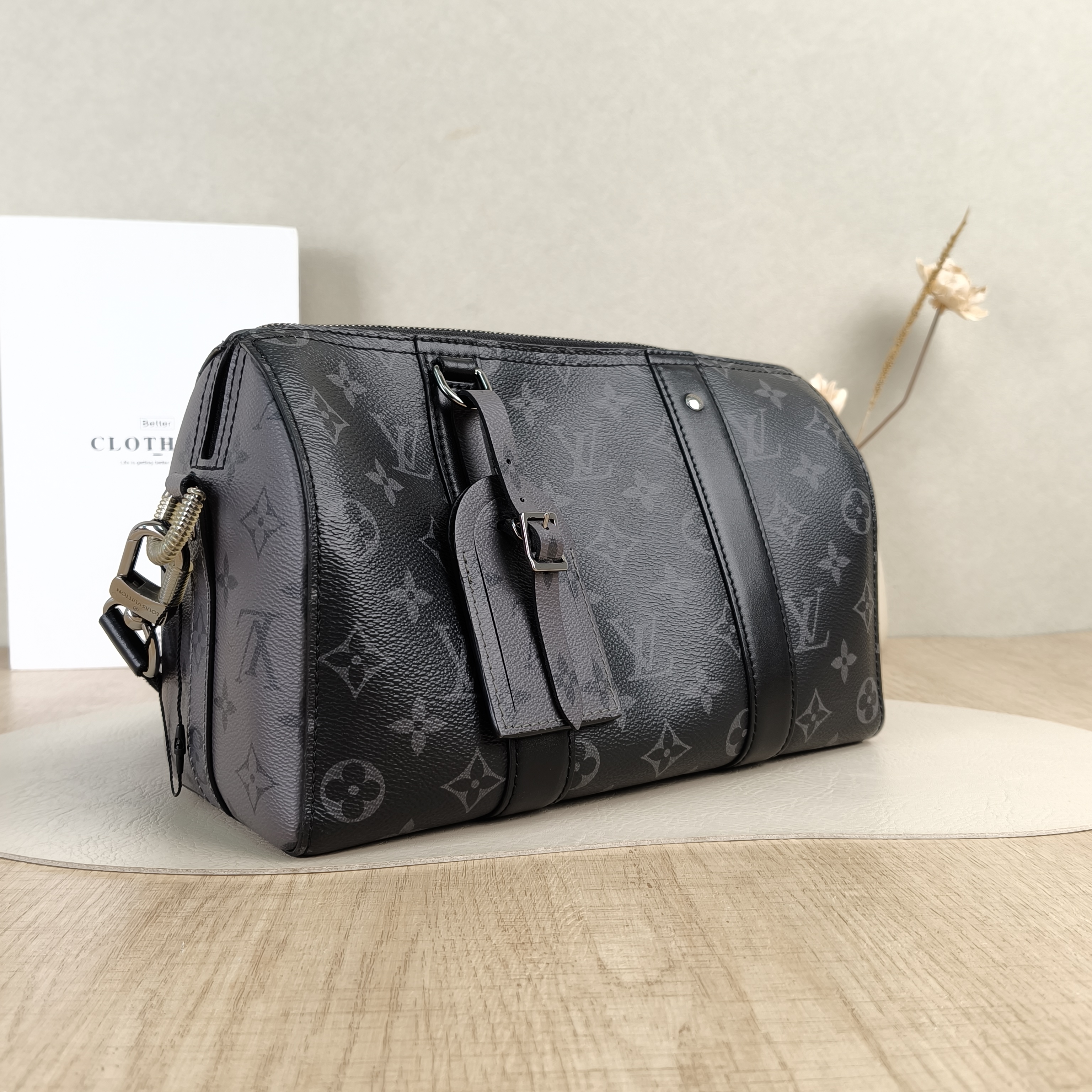 Louis Vuitton Crossbody Bag City Keepall Monogram PVC Medium27 × 13 × 17 cm — cover view 2 of 5