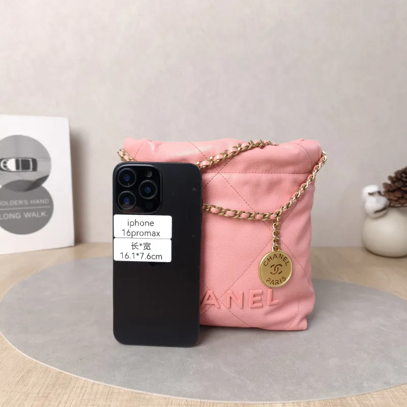 Chanel Shoulder Bag22Bag CC alfskinmini20 × 6 × 19 cm — cover view 5 of 6