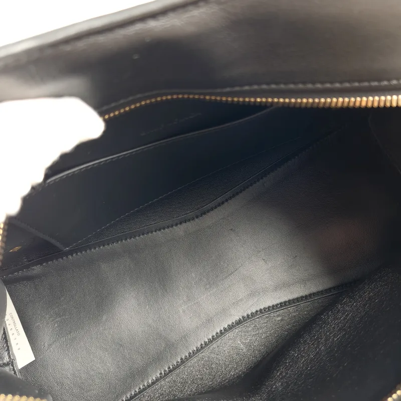 BALENCIAGA Crossbody Bag Neo Classic Black with Gold-Tone Hardware Calfskin Small 33 × 15.5 × 21 cm — detail view 4 of 12