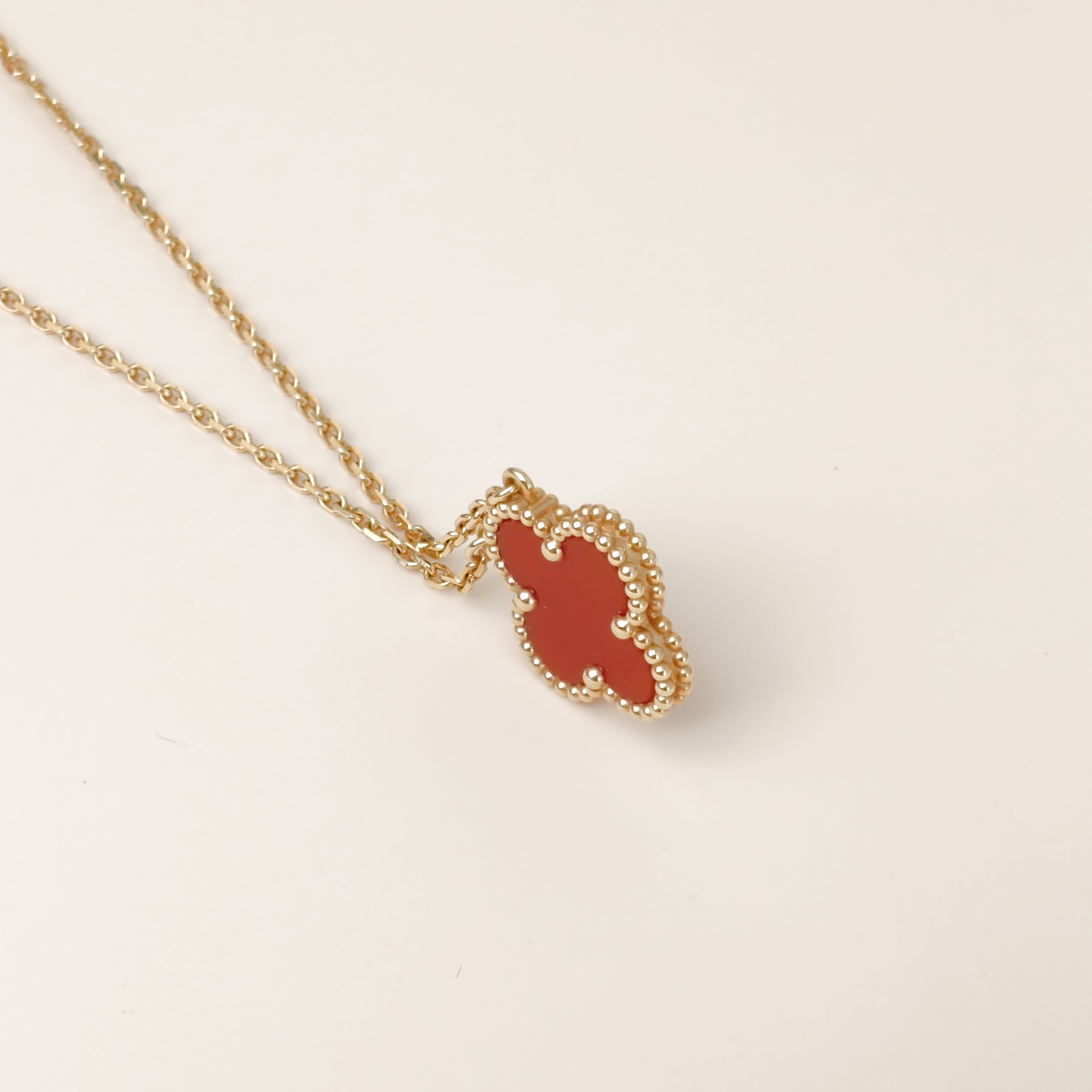 Van Cleef & Arpels Necklace Alhambra Alhambra Collection Necklace 18KY ellow Gold Vintage Small46cm — cover view 7 of 10