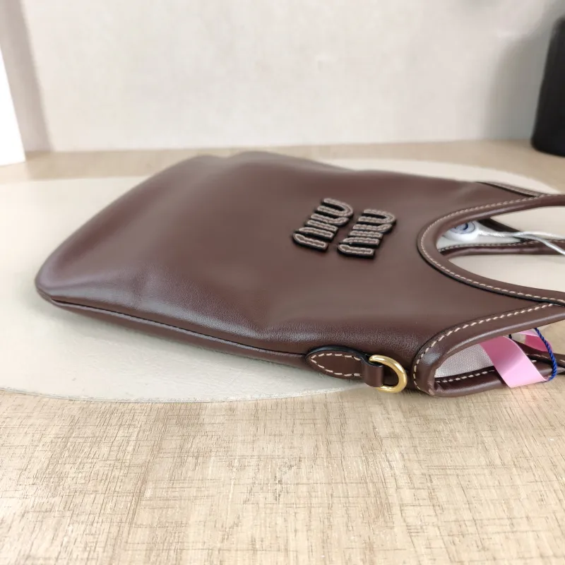 Miumiu Shoulder Bag IVY Tote Shopping Tote Calfskin Mini 20*24 — detail view 1 of 11