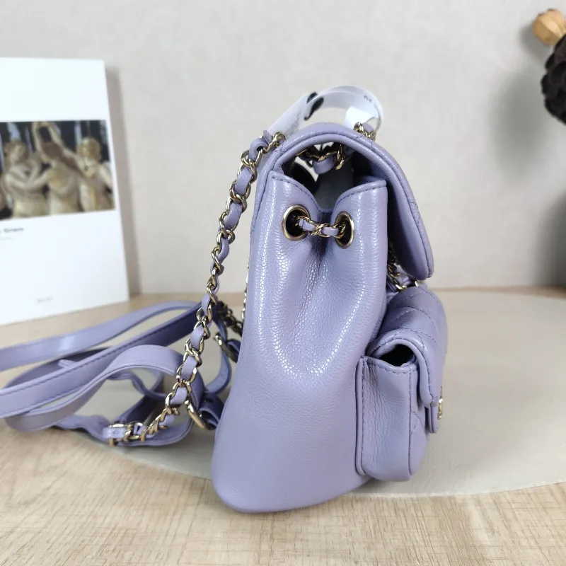 Chanel Backpack Duma Calfskin Small 16.5 × 10 × 17.5 cm — detail view 5 of 13