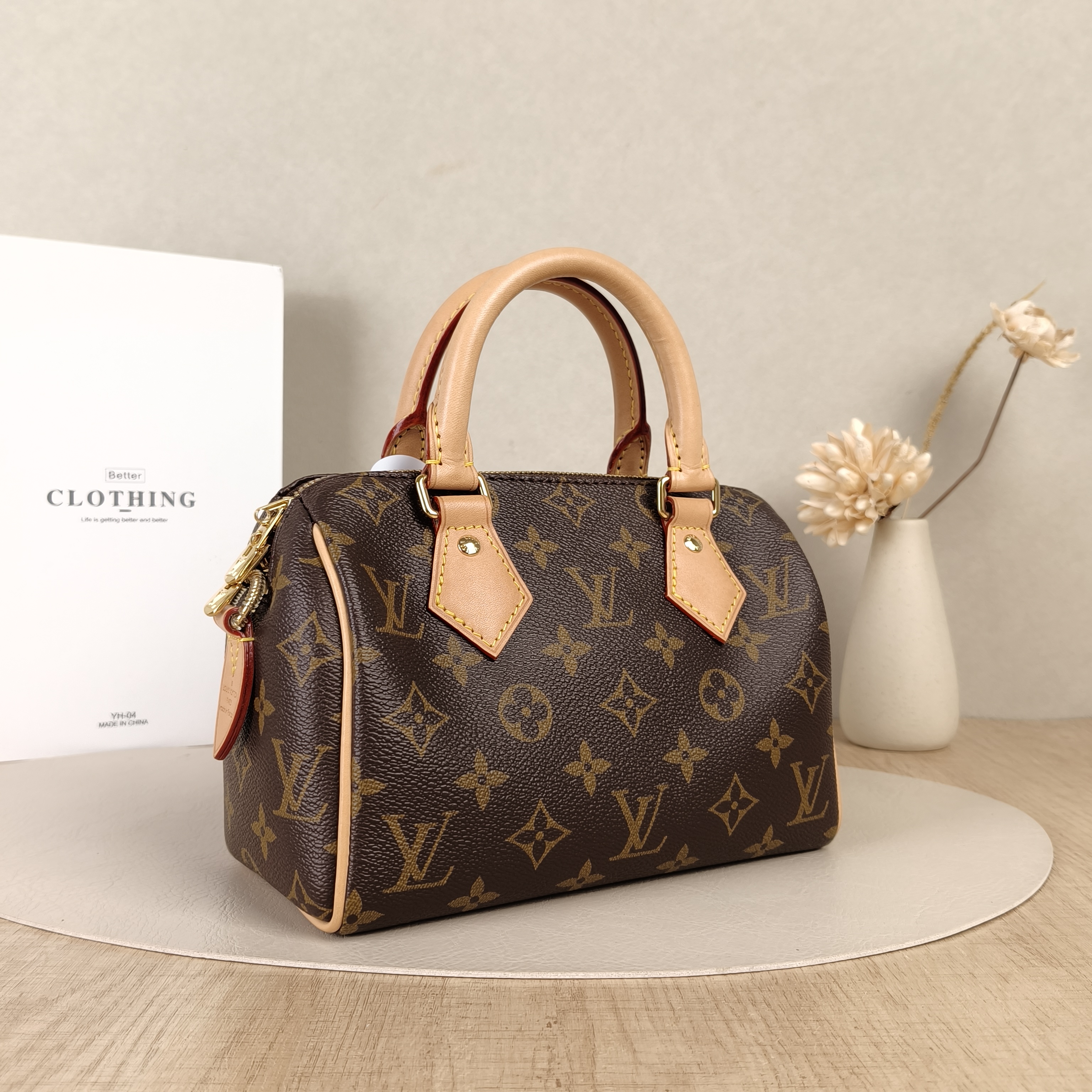 Louis Vuitton Crossbody Bag Speedy20 Shoulder Strap PVC Small20.5 × 12 × 13.5 cm — cover view 5 of 5