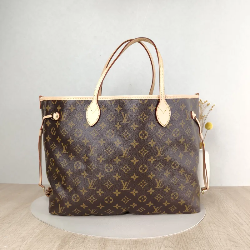 Louis Vuitton Shoulder Bag Neverfull Monogram PVC Large 39 × 19 × 32 cm