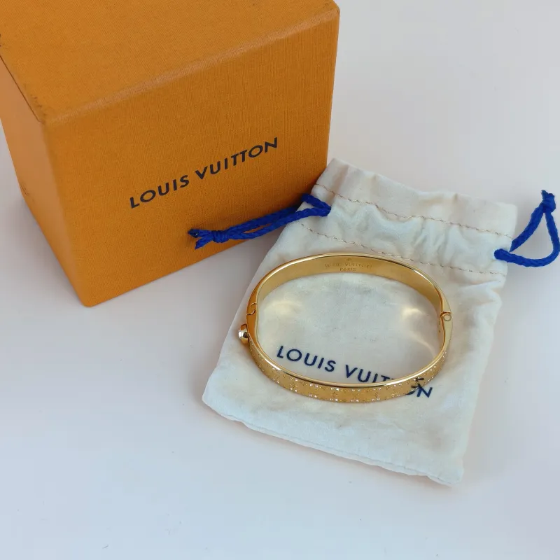 Louis Vuitton Bangle logo Bangle Gold One Size M — cover view 7 of 7