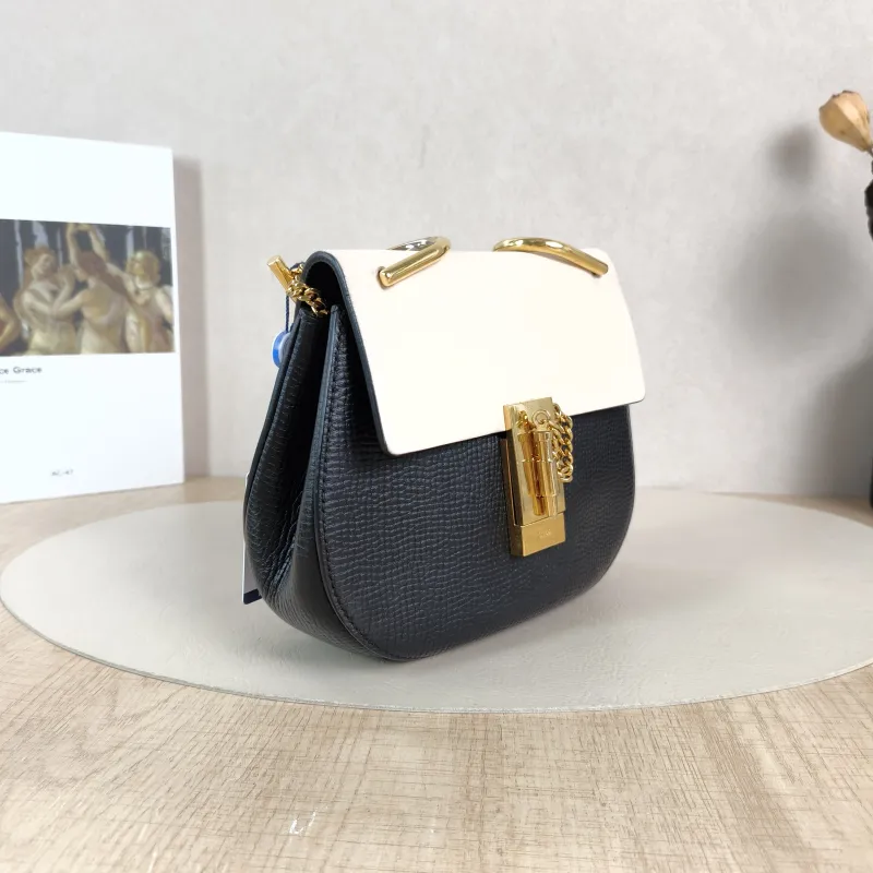 Chloé Crossbody Bagdrew Colorblock Calfskin One Size19 × 6 × 17 cm — cover view 4 of 5