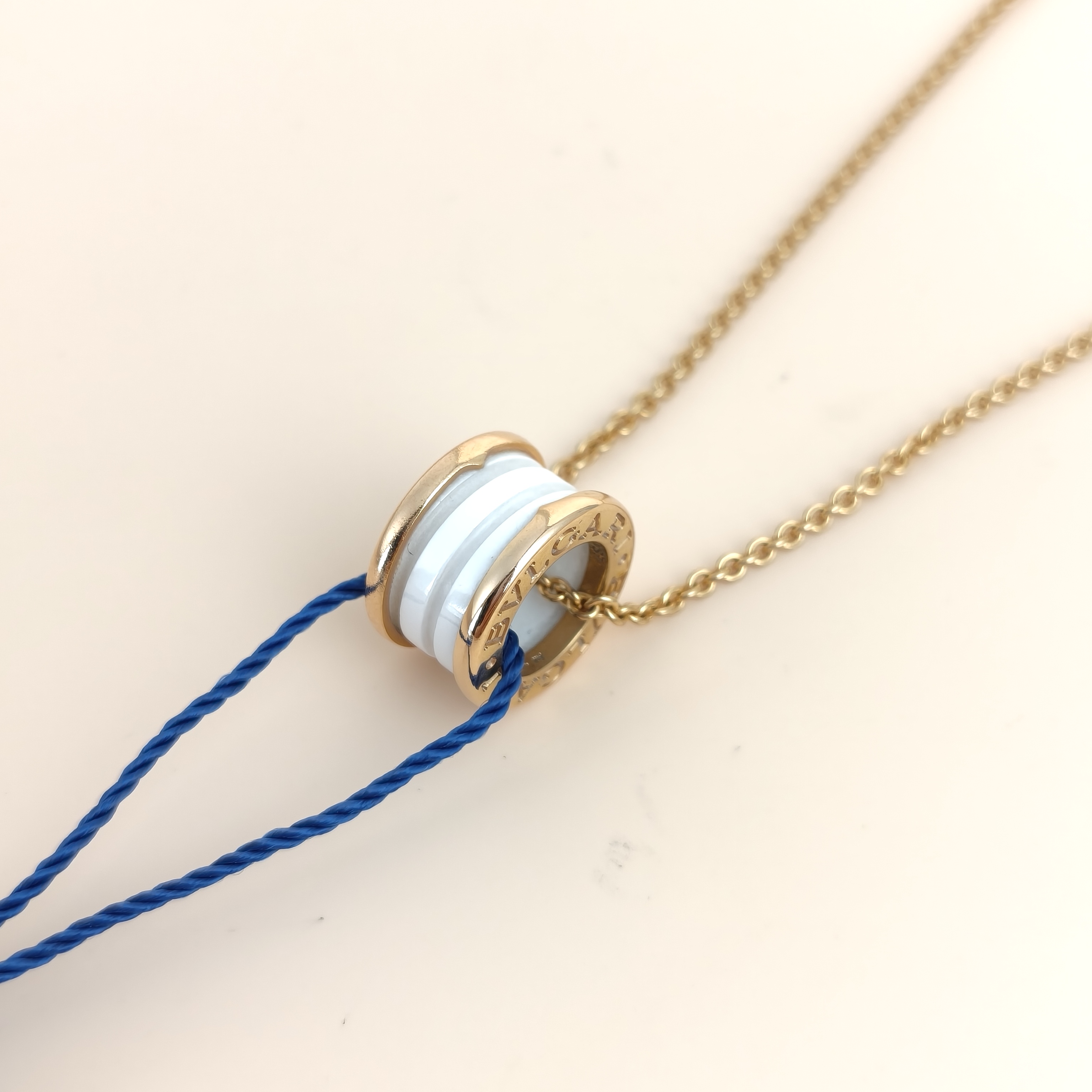 Bvlgari Necklace B.ZERO1Collection White Rose Gold 18KR ose Gold One Size46cm — cover view 5 of 8