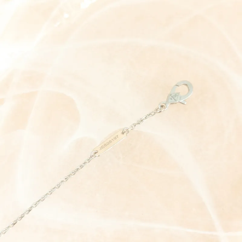 Van Cleef & Arpels Necklace Alhambra Alhambra Collection Necklace White Mother-of-Pearl Pearl · White Mother-of-Pearl 18KW hite Gold Vintage Small… — cover view 7 of 10