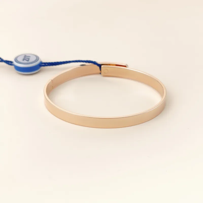 Hermès Bangle Kelly Bangle Rose Gold 18KR ose Gold One Size 15.8cm — cover view 7 of 10