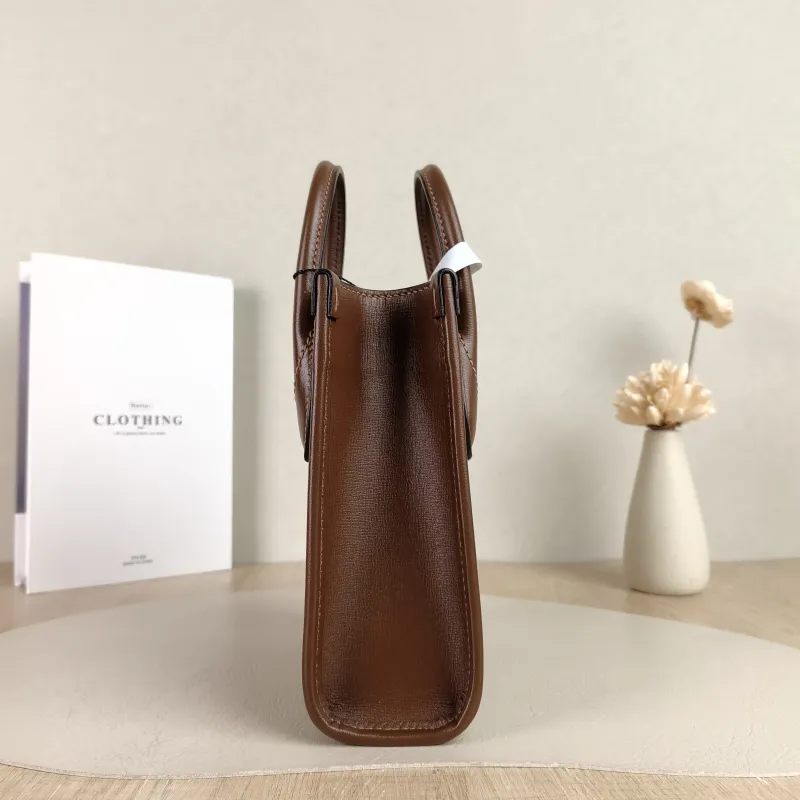GUCCI Crossbody Bag GG Retro Collection Tote Bag Brown PVC Mini 16 × 7 × 20 cm — detail view 10 of 10