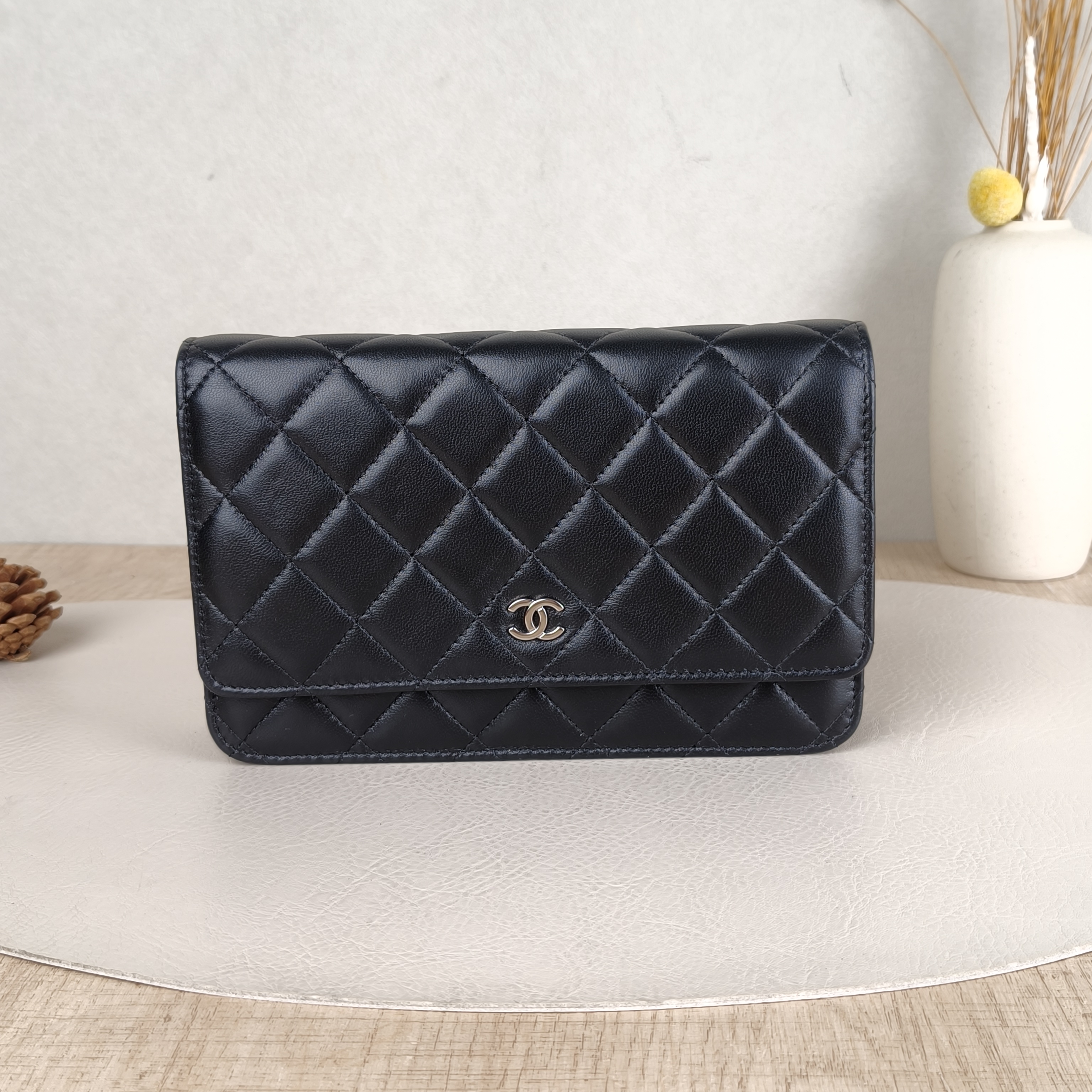 CHANEL Bag Classic Flap WOC CF WOC mini19.2*3.5*12.3